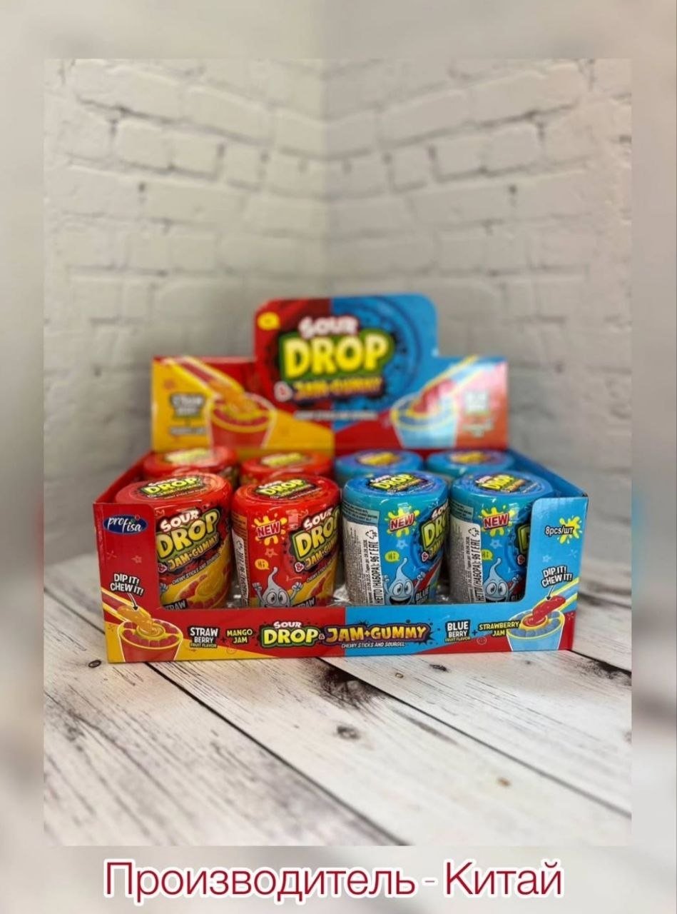  Набор кондитерский (конфеты желейные и гель кондитерский) "Sour Drop" купить на Cross Vill