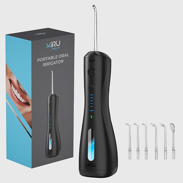 Портативный ирригатор для полости рта MIRU BIP-005, черный купить на CrossVill