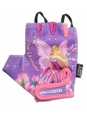 Велоперчатки детские Vinca sport VG 953 Fairy Camilla