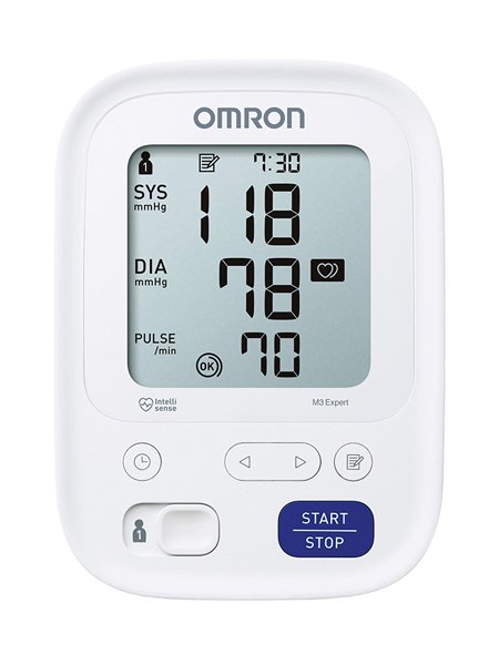 Автоматический тонометр для измерения артериального давления Omron/Омрон M3 Expert (HEM-7154-ALRU)