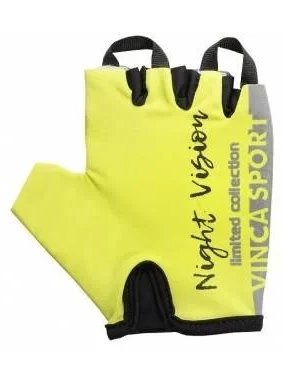 Велоперчатки Vinca sport со светоотражающими элементами унисекс
