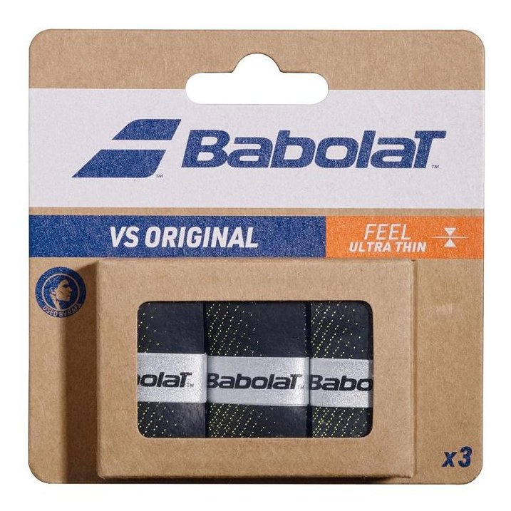 Намотка на ракетку Babolat VS Original чёрно/желтый