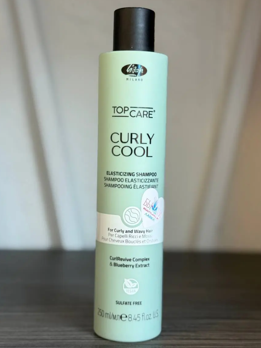 Шампунь для вьющихся кудрявых и волнистых Lisap Тор Care Curly Cool 250 мл купить на CrossVill