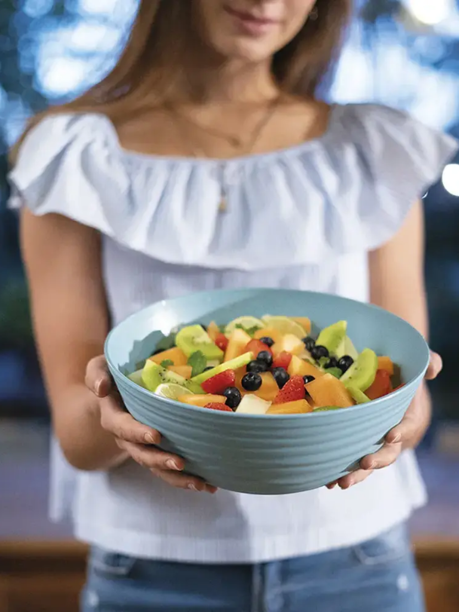 	Миска Guzzini с крышкой Tierra Ø30 см черная купить на CrossVill