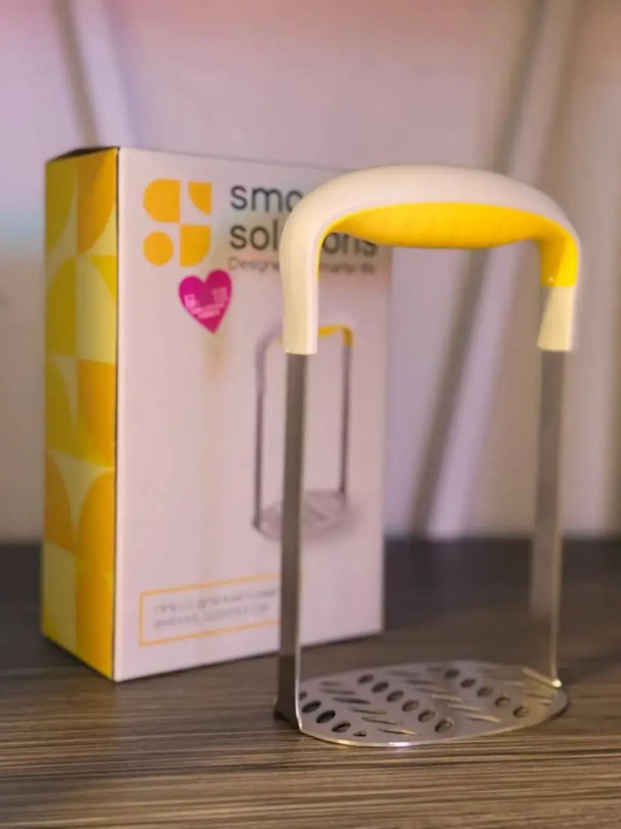 Пресс для картофеля Smart Solutions Brekke, 12,5х19,5 см купить на CrossVill