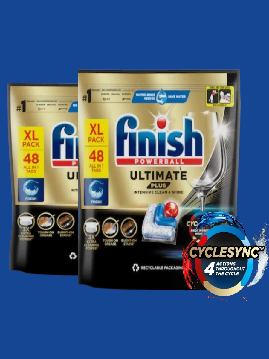 Капсулы Finish Ultimate Plus All in one 96 шт. (2х48) купить на CrossVill