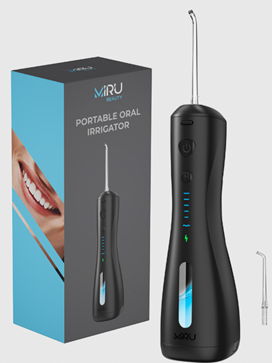Портативный ирригатор для полости рта MIRU BIP-005, черный купить на кроссвилл