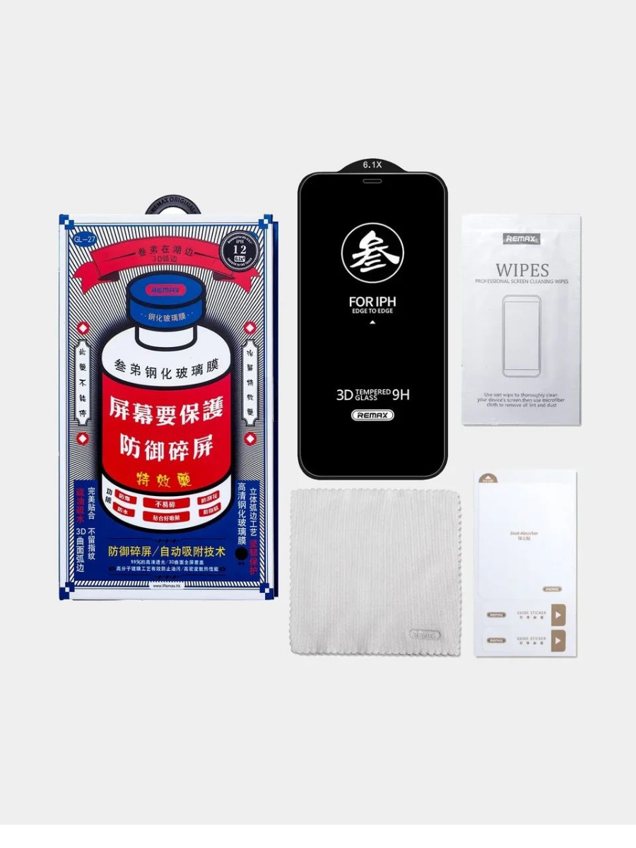 Защитное стекло Remax Medicine для Apple Iphone 16 (полная проклейка) купить на CrossVill