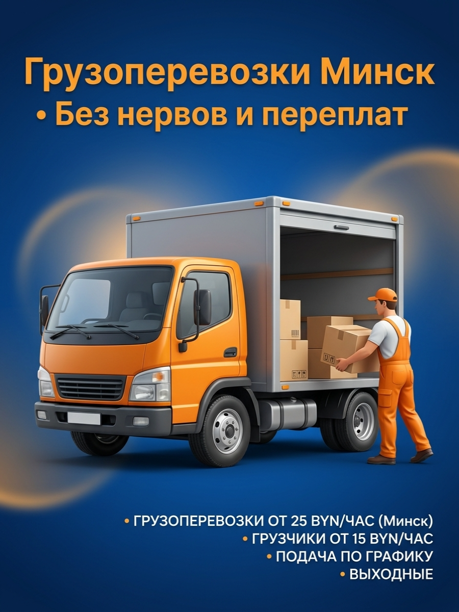 	Грузоперевозки + грузчики. Маркетплейс товаров и услуг CrossVill Беларусь. Доставка бесплатно.