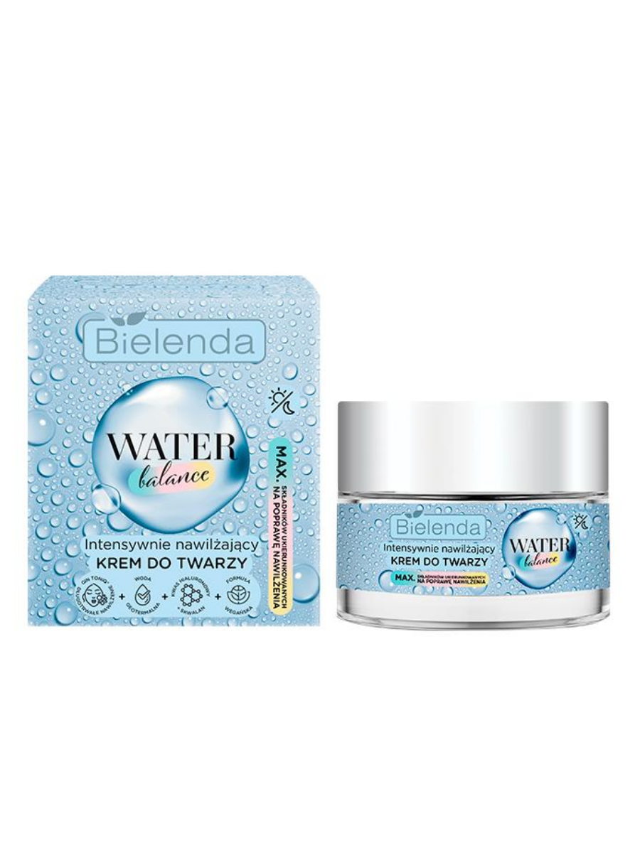 Интенсивно увлажняющий крем для лица Bielenda Water Balance, 50 мл купить на Кроссвилл