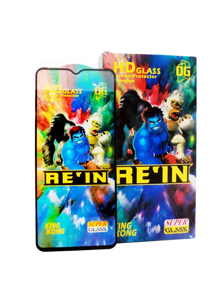 Защитное стекло Re'in для Apple Iphone 16 Plus черный (полная проклейка) купить на CrossVill