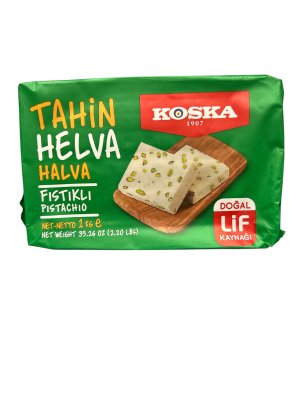Кунжутная халва KOSKA с фисташками — вкус традиций Турции