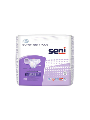 Подгузники для взрослых Super Seni Plus Large, 10 шт