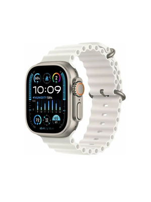 Умные часы Apple Watch Ultra 2 GPS + Cellular 49мм Titanium Case with White Ocean Band (One Size)