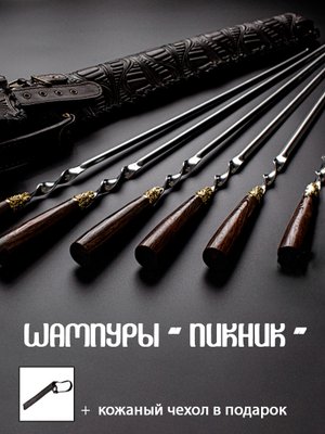 Шампуры "Пикник" угловые
