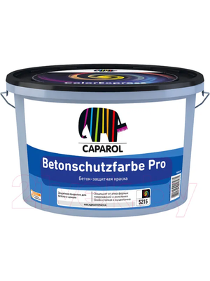 Caparol Betonschutzfarbe Pro База 3 прозрачная 9,4 л — защитная краска для бетона под колеровку