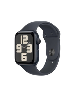 Умные часы Apple Watch SE 2 (2024) GPS 44mm Midnight Aluminum Case with Midnight Sport Band - M/L (MXEK3)