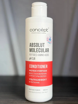 Кондиционер для волос Concept Absolut Molecular молекулярное восстановление 300 мл