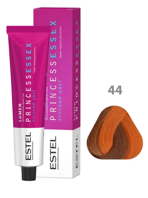 Крем-краска ESTEL PRINCESS ESSEX 44 медный Lumen 60 мл + оксид 6% 60мл