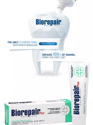 Зубная паста BioRepair Plus/Биорепейр Плюс Total Protection Комплексная защита, 75 г купить на Кроссвилл