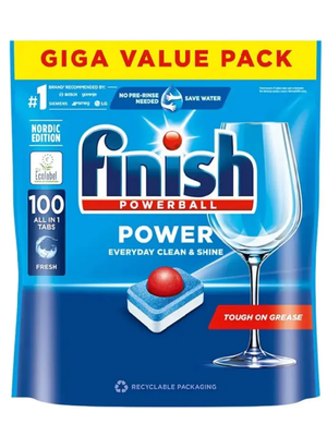 Выгодный набор! Таблетки Finish Power 100 шт. + ополаскиватель Finish Rinse & Shine 0% 800 мл + Finish Dishwasher Cleaner для глубокой очистки посудомоечной машины купить на CrossVill