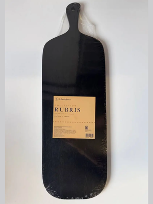 Доска сервировочная Liberty Jones Rubris, 23х70 см, черная
