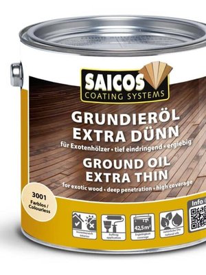 Масляная грунтовка для древесины Grundieröl Extra Dünn