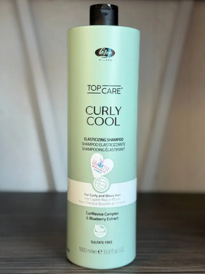Шампунь для вьющихся кудрявых и волнистых Lisap Тор Care Curly Cool 1000 мл