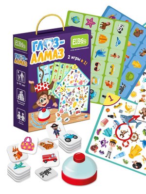 Настольная игра со звонком «Глаз-Алмаз»