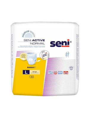 Впитывающие трусы для взрослых Seni Active Normal Large, 30 шт