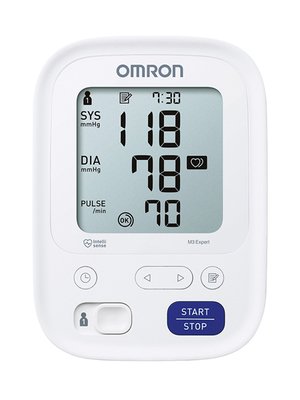 Автоматический тонометр для измерения артериального давления Omron/Омрон M3 Expert (HEM-7154-ALRU)