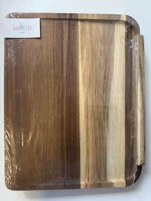 Доска разделочная Smart Solutions Fix&Cut, 46х36 см, акация