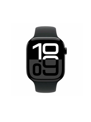 Умные часы Apple Watch Series 10 GPS 46mm Jet Black Aluminum Case with Black Sport Band - M/L (MWWQ3) купить на CrossVill