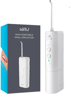 Портативный мини ирригатор для полости рта MIRU BIP-002, белый