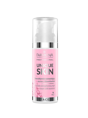 Активно укрепляющий ночной крем Farmona Unique Skin с биоретинолом, 50 мл