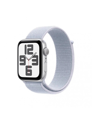 Умные часы Apple Watch SE 2 (2024) GPS 44mm Silver Aluminium Case with Blue Cloud Sport Loop Band - (MXET3)