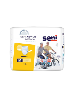 SENI ACTIVE NORMAL medium Трусики впитывающие для взрослых, страдающих недержанием 10 шт