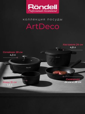 Сотейник с толстым дном и крышкой антипригарный купить на CrossVill