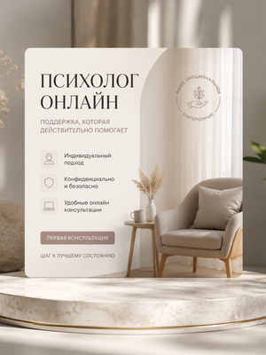 Консультация психолога. Психолог Онлайн | Оффлайн