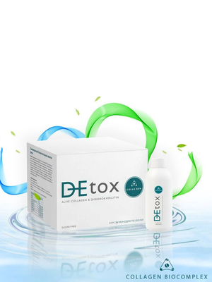 Тонизирующий напиток COLLA GEN DETOX, 16 монодоз по 100 мл