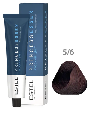 Крем-краска ESTEL PRINCESS ESSEX 5/6 божоле 60 мл + оксид 6% 60мл