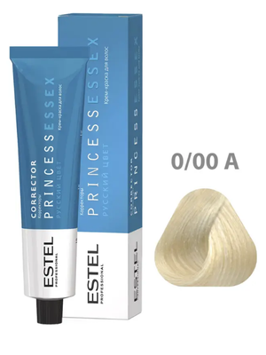 Крем-краска ESTEL PRINCESS ESSEX 0/00A аммиачный Correct 60 мл + оксид 6% 60мл