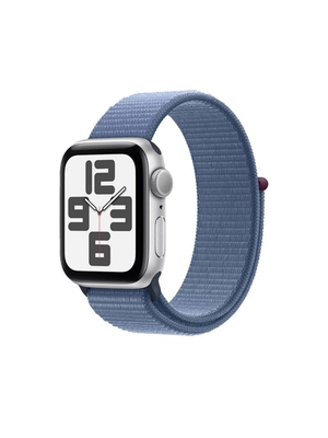 Умные часы Apple Watch SE 2 (2024) GPS 40mm Silver Aluminium Case with Blue Cloud Sport Loop Band - (MXEE3)