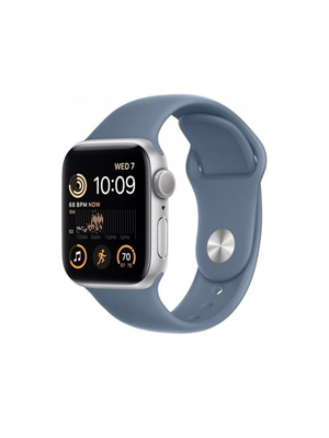 Умные часы Apple Watch SE 2 (2024) GPS 40mm Silver Aluminium Case with Denim Sport Band - S/M (MXEC3)