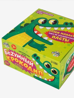 Настольная игра "Безумный крокодил"