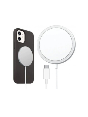 Беспроводное зарядное устройство магнитное MagSafe для iPhone 1:1