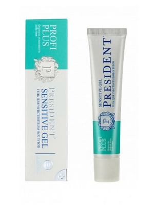 Гель для чувствительных зубов PresiDENT Profi Plus Sensitive Gel, 30 г