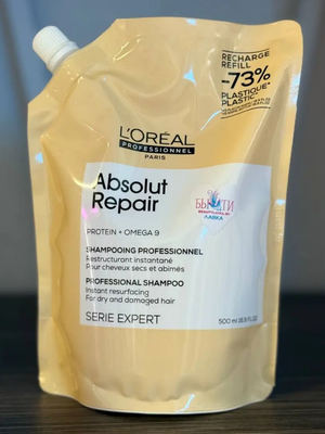 L'Oreal Professionnel Absolut Repair восстанавливающий шампунь в тетрапаке 500 мл