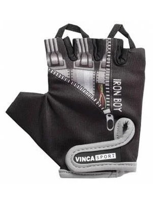 Велоперчатки детские Vinca sport VG 962 Iron boy