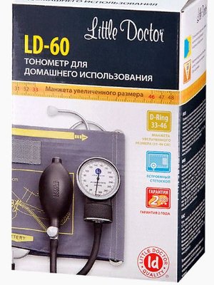 Механический тонометр для измерения артериального давления Little Doctor LD-60, купить тонометр, механический тонометр купить, тонометр Минск, тонометр купить беларусь